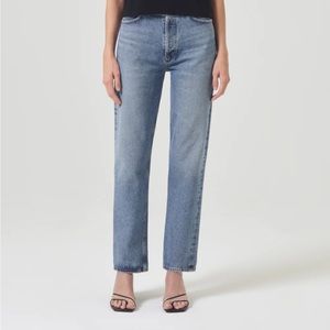 90'S PINCH WAIST HIGH RISE STRAIGHT
IN NAVIGATE